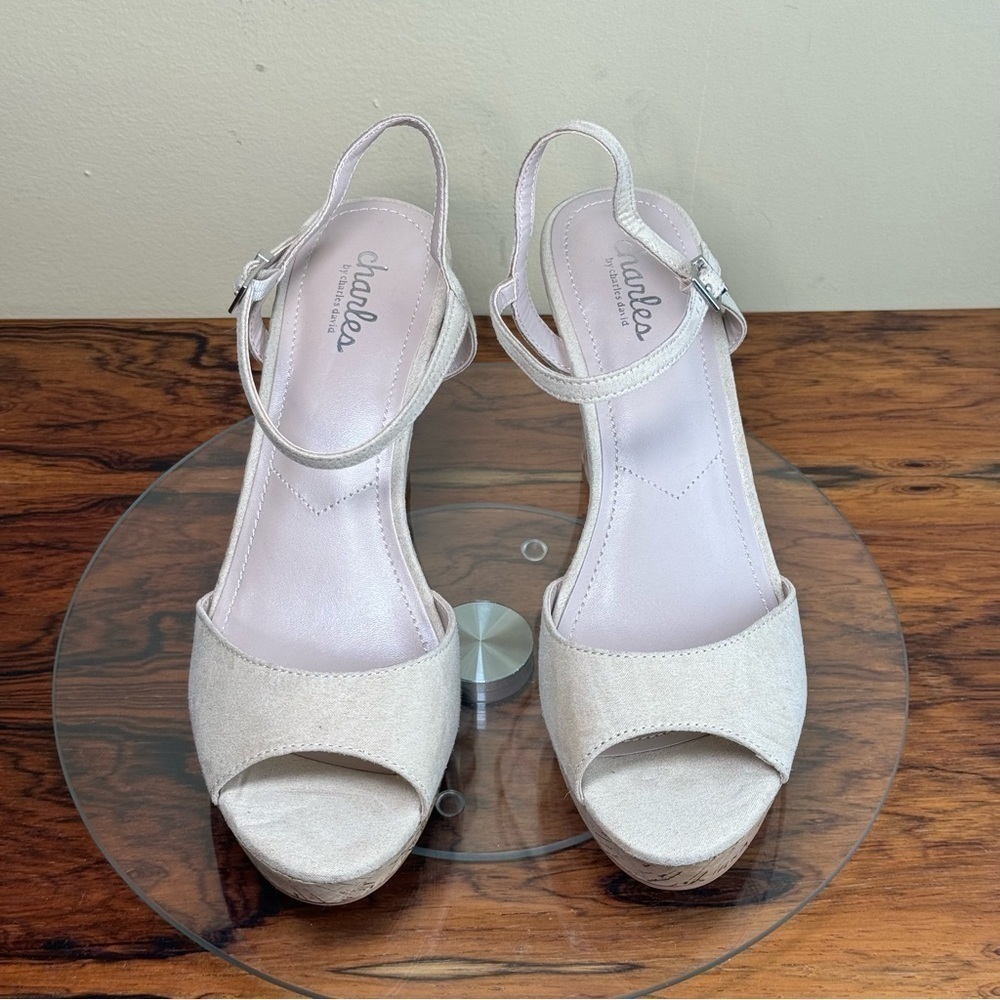 Charles By Charles David Lambert Sandals in Nude